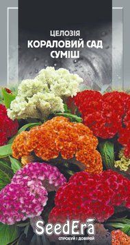 Целозия Гребенчатая Коралловый Сад Смесь Seede 0,2 г 859 фото